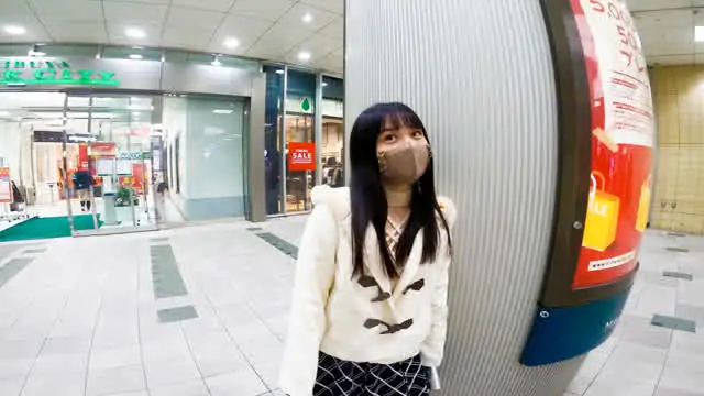 マッチングアプリで知り合… 保育系専門学生のちなちゃん（20）とホテルで中出し性交
