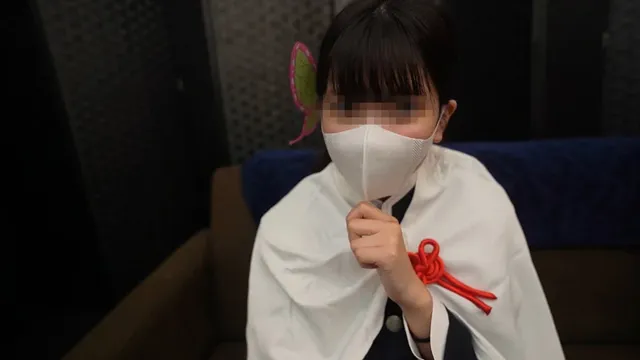 ※本編には目線はありませ… ザーメンをぶっかけちゃおう！鬼滅の刃の栗花落カナヲ編