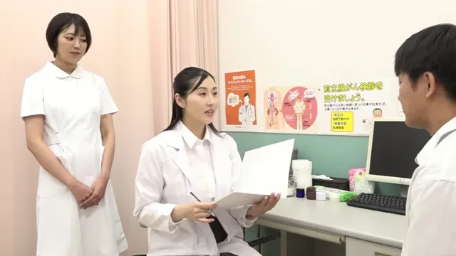 美人女医・藤咲先生が働く… 評判通り美人だった泌尿器科女医・藤咲先生に中●しSEX 2
