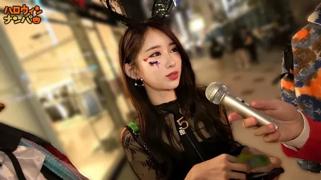派手でエッチな仮装娘たち… ハロウィンナンパ2025