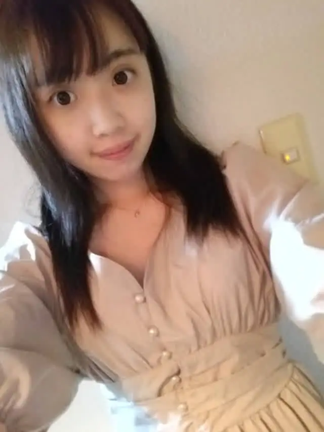 どこにでもいそうな普通の… マスク着用を条件に撮影を了承してくれた めいちゃん