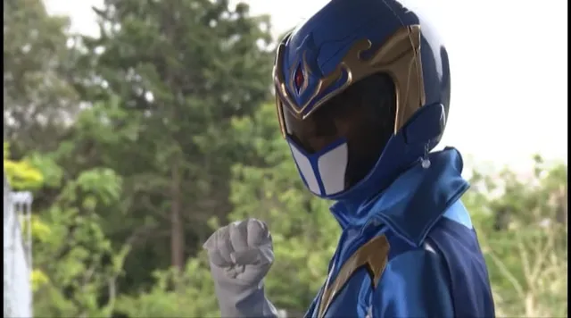 ミスティックブルー／真寺… ヒロイン変身解除 夢幻戦隊ミスティックレンジャー3