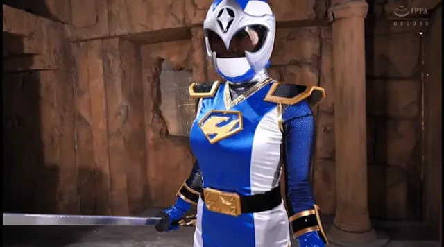 人々を守るために強大な悪… 聖忍戦隊カゲレンジャー カゲブルー 淫蟲種付け地獄