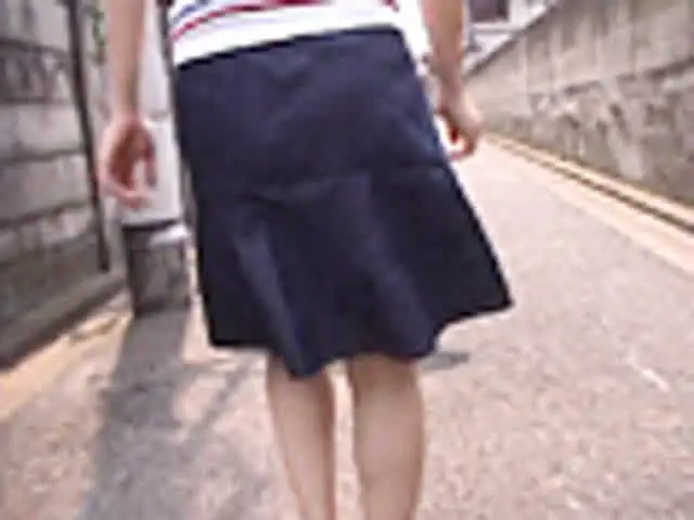 スカートを見ると、ついめ… スカートめくり