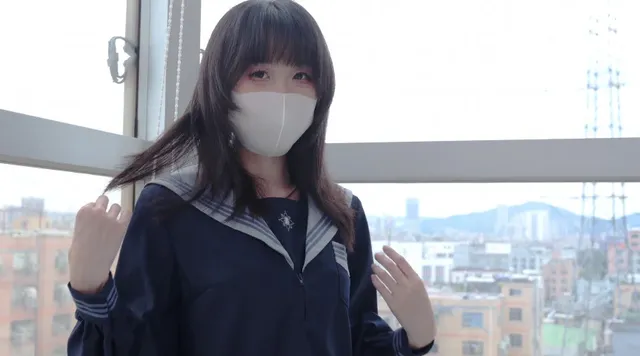 FSS・不萌動画初の本格… 制服奈奈ちゃんのWETチャレンジ