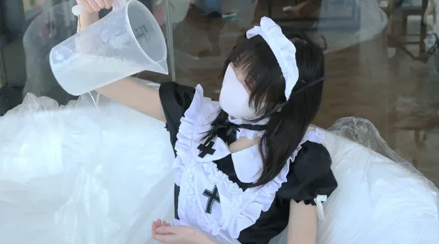FSS・不萌動画の本格的… 正統派メイドの濡れ遊び