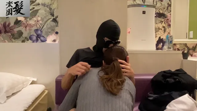 服装変えて巻き髪を束ねる… 髪楽園No.7茶黒ロング巻き髪後編