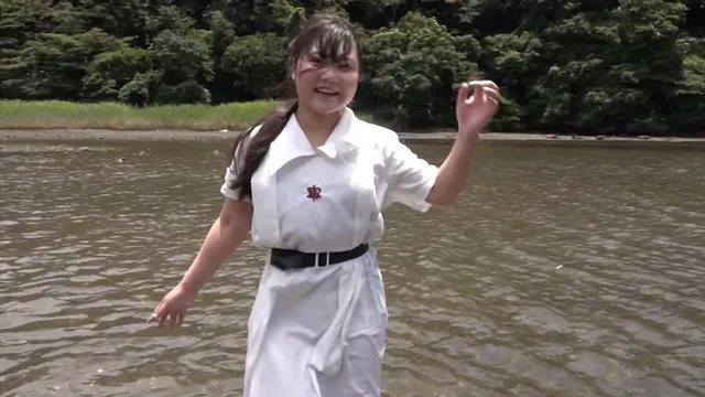 純白のワンピース夏服制服… ワンピース制服・ウェット4