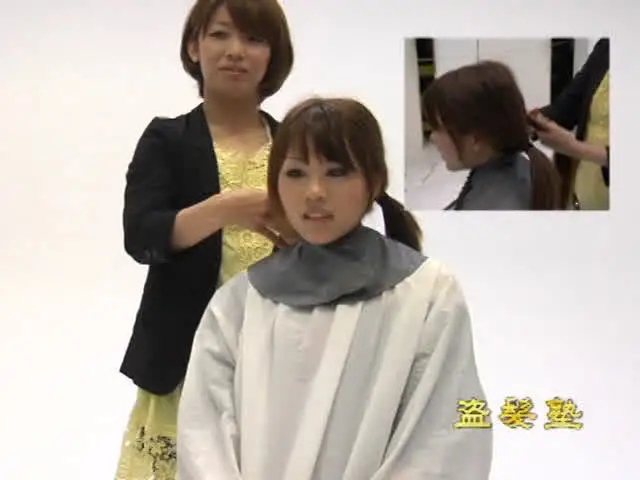 ロングヘアーのみつこさん… 盗髪塾 第25髪 みつこ