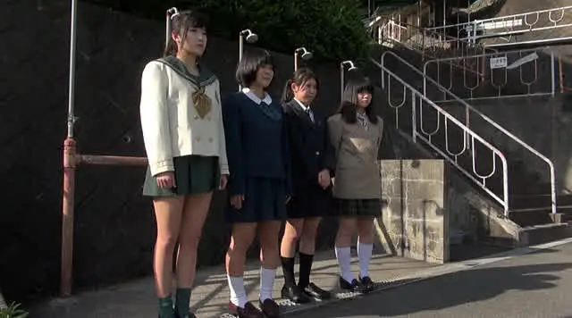 制服水泳大会第一種目、冬… 冬服50M（4人同時）