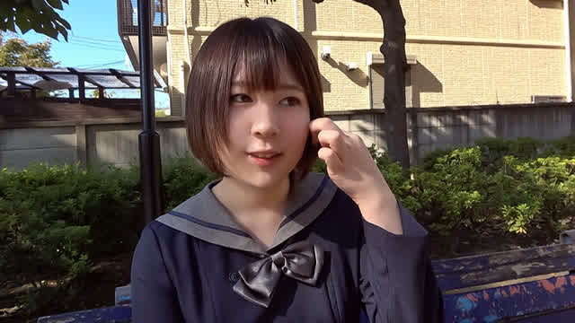 ダンス部という花菜ちゃん… 人生これからの素直で地味な色白女子校生