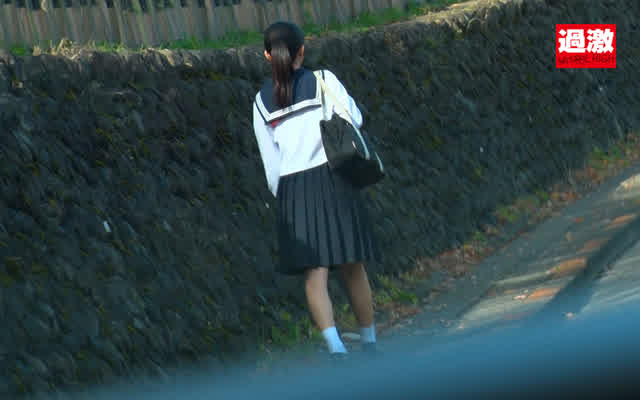 人里離れた田舎道で下校途… 下校少女連れ去り監禁ガンギマリ肉便器 童顔美巨乳