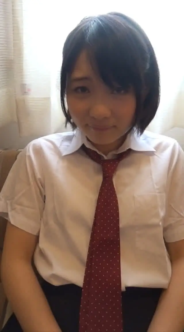 画期的！AVをスマホ縦持… スマホ専用たて動画 かれん 18歳
