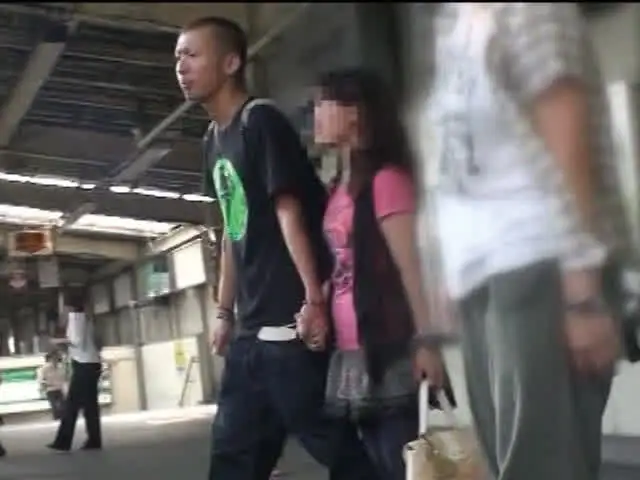 電車内でイカされてしまっ… 痴漢OKボーイ スカーフェイスB-BOY 編