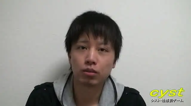 二重瞼が印象的な素朴少年… ぱっちり二重瞼の少年がフェラ奉仕