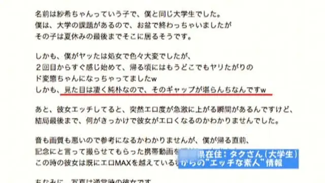 SODに届いた1通のメー… 21歳アルバイト学生を動物みたいに調教してみた