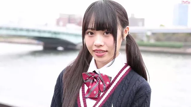 ロングな暗髪でスレンダー… 【コスドキ】陸乃ちてゃ 新人グラドルの初めてづくし！