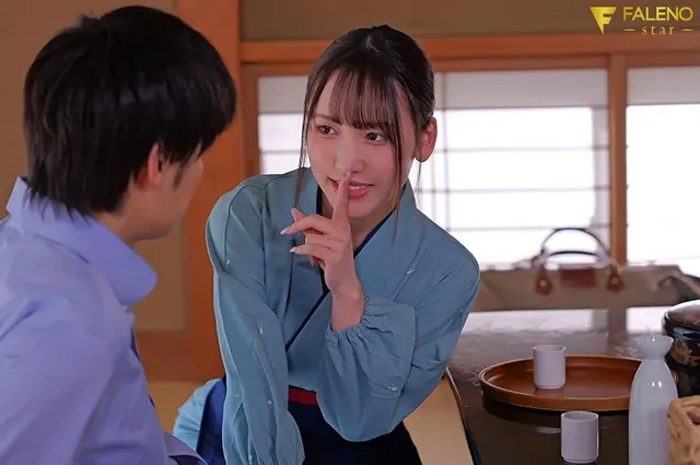 “子宝の湯”として知られ… こっそり寝取り淫語で誘惑SEXしちゃう仲居さん 御園もも