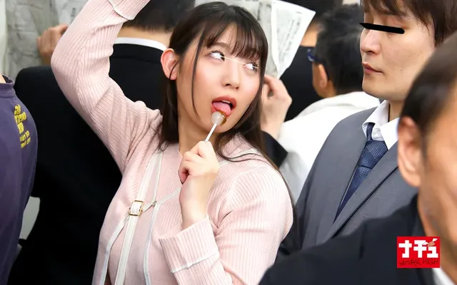 こんなに美しいお姉さんが… M男開発電車2