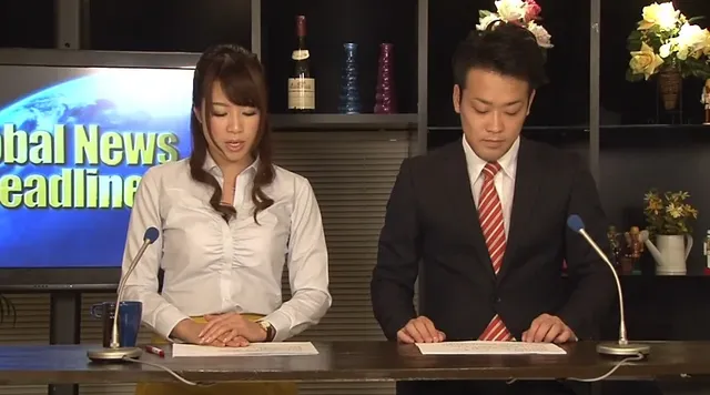 本番前に誤って飲んだ媚薬… 媚薬女子アナ 疼きっぱなしの生放送