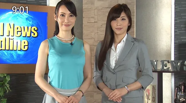 「臭いザーメンで私を汚し… 淫語女子アナ9 －美熟女アナSP－