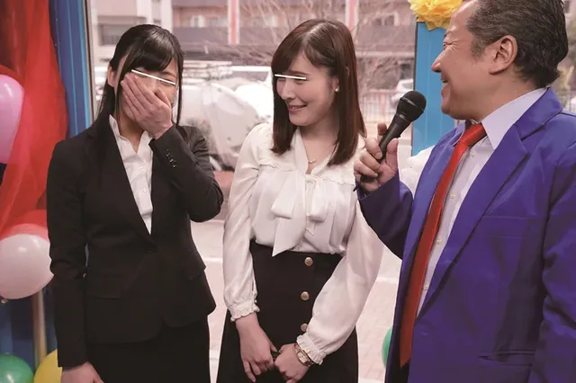 100万円争奪！勝ったら… マジックミラー号 負ければ中出しマシンバイブ野球拳