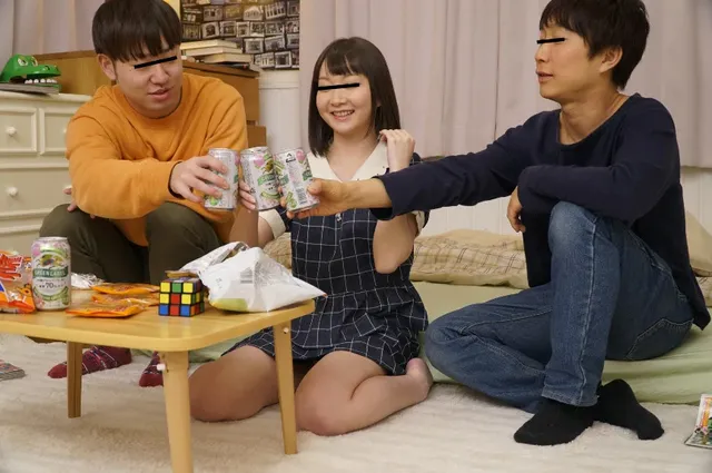 飲み会後、終電に間に合わ… 俺のチ○ポを咥え込むソソる友達の彼女！？