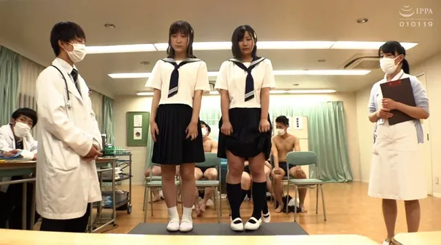 「なんでそんな派手な下着… 羞恥！思春期発育状況検査会～ひまり・ひかり編～