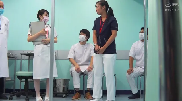＃健康的小麦肌＃締まった… 羞恥！新卒看護師着任前健康診断～朝陽えま編～