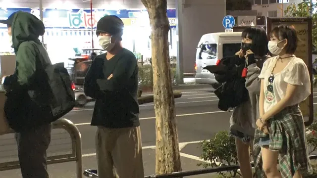 フェスの帰りの長距離バス… フェス帰りのノリノリ美少女を夜行バスで密着痴○