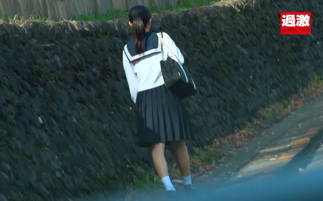 人里離れた田舎道で帰宅途… 下校少女連れ去り○禁ガンギマリ肉便器