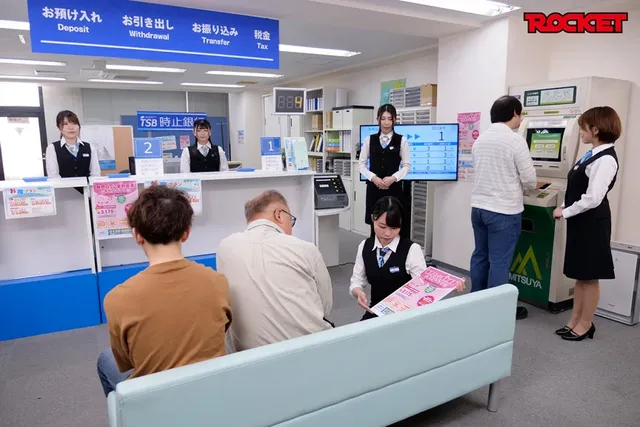 銀行の窓口レディ5人一斉… 真・時間が止まる腕時計パート27