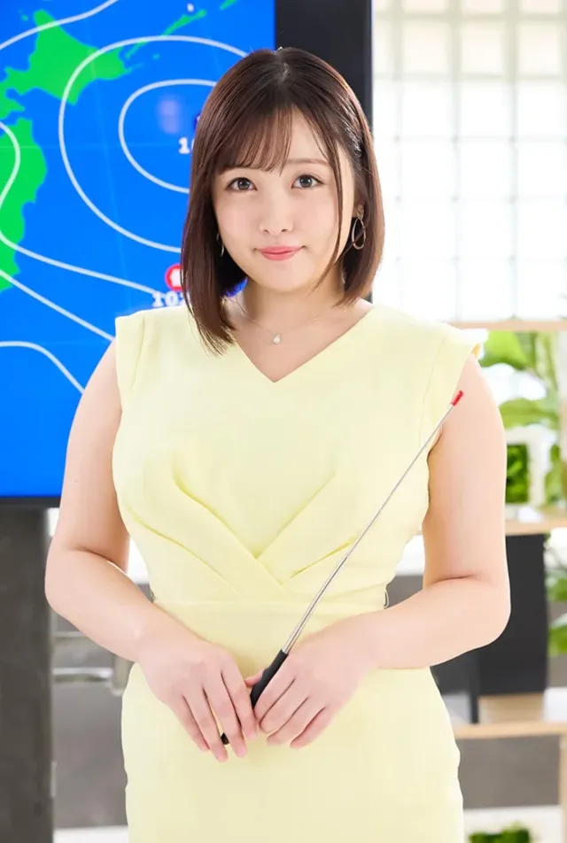お天気キャスター目指す愛… 「絶頂しても平然とする」授業風景 キャスター実践授業
