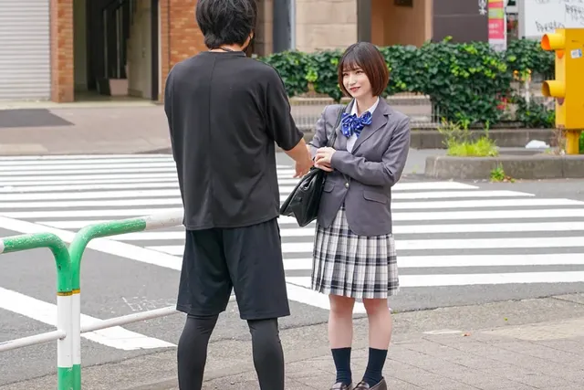 学校帰りの女子○生にデイ… 街行く女子○生限定！極太ディルドチャレンジ！