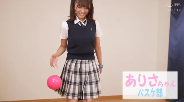J●のみなさん、青春マン… ウブなJ○が挑戦する騎乗位素股チャレンジ！ありさ編