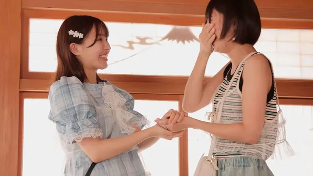 2人のショートカット美少… 初レズに目覚めた2人は本気でサカりあった記録を残した