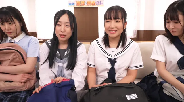 極上J●を5人も集めて、… お年玉争奪チキチキ極太ディルド椅子取りゲーム！予選編