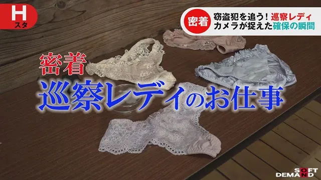 巡察レディたちは、街中を… 巡察レディのお仕事 パンティ窃盗○年更生精子回収編