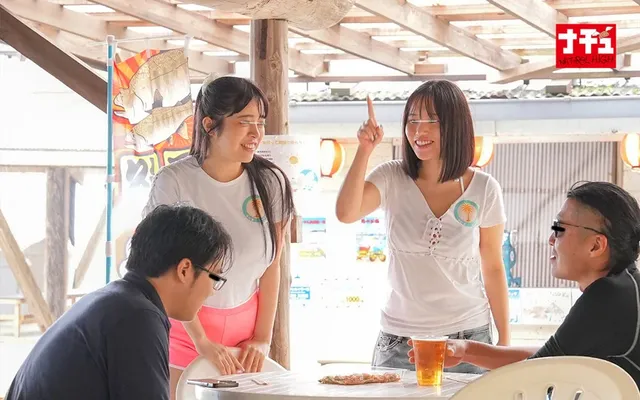 海の家で見つけたのは推定… 敏感（恥）巨乳羞恥2025 推定Fカップ／海の家バイト店員