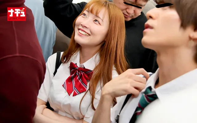 ターゲットは膝上25cm… ミニスカ生足羞恥9 リボン健康脚J○