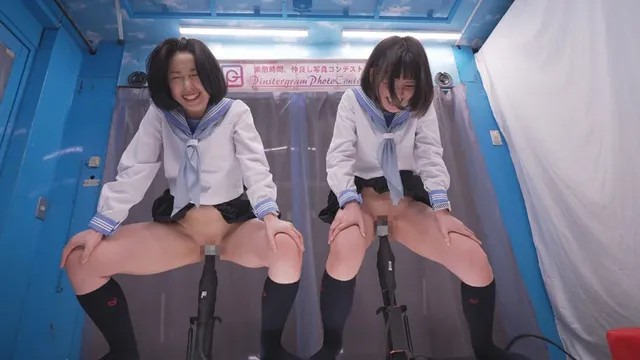 吹奏楽部のなかよし美少女… 電マ2輪車☆友マン押付けバトル！ ～みく＆なつき編～