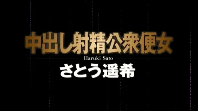 ある動画サイトを発見した… 中出し射精公衆便女 さとう遥希