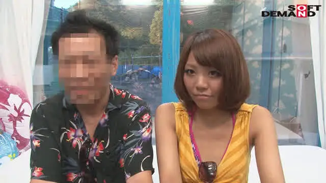 【配信復刻】夏本番！！海… マジックミラー号の中で寝とって真正中出し！リエ