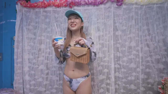 推定Fカップ！？の美爆乳… スパイダー騎乗位チキンレース！～もあ編～