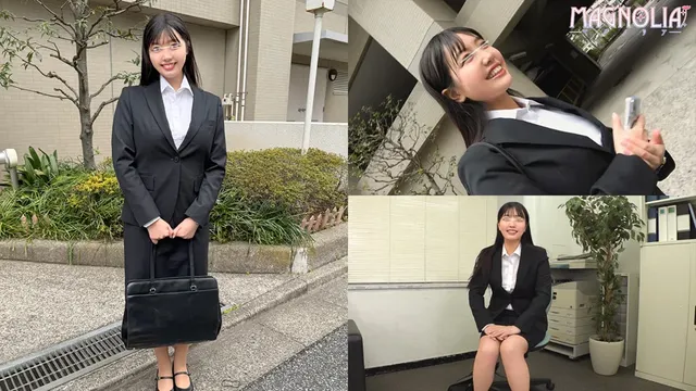 リクルートスーツで就活中… 【街角素人モニタリング♯かのん♯21歳】