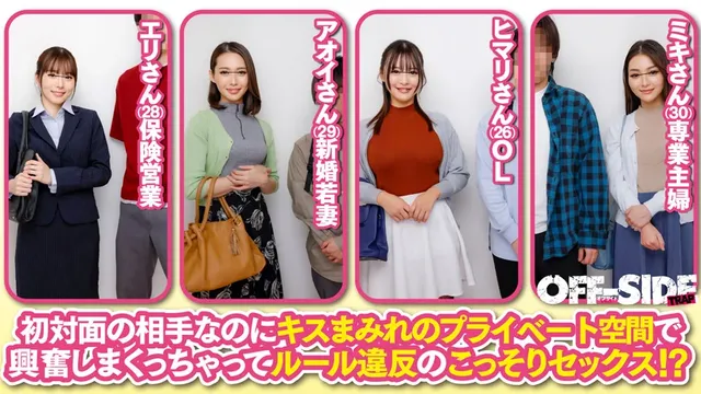 見知らぬ男女2名が密室で… どんどん過激になる5段階の連続！濃厚！ディープキス！