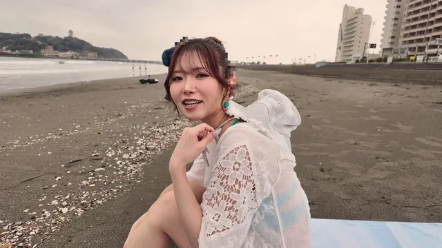 Fカップビキニ女子大生の… ビキニギャルが冷感ローションマッサージ体験!すずか編