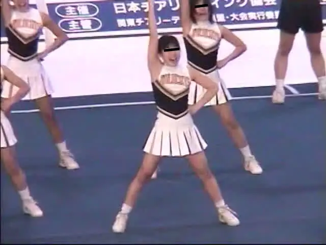 大会に参加しているチアリ… 追っかけチア ズームイン局部スペシャル