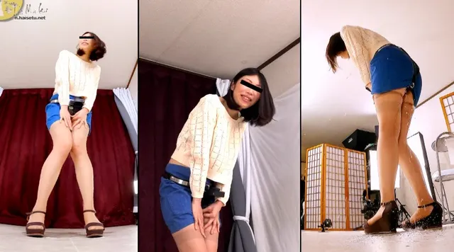 おしっこを我慢し貞操帯の… 貞操帯小便パニック8