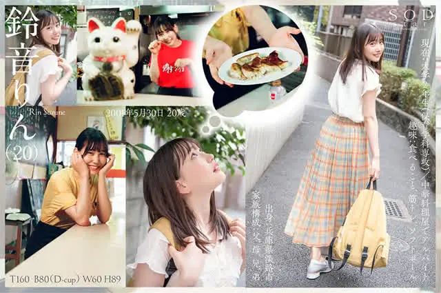 淡路島産！キラッキラな笑… 【特典収録】速報、原石発見！ 鈴音りん AV DEBUT